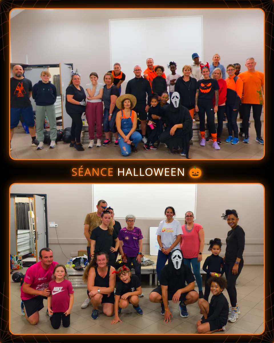 Les participants de la séance Halloween 2026 de Ternois Fitness